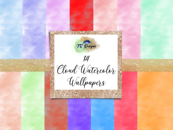 Download Water Colour Clouds Wallpapers - Colour Collection