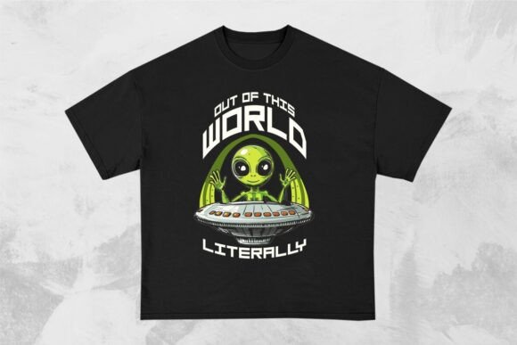 Download Out of This World Funny Alien Design - Alien design Collection